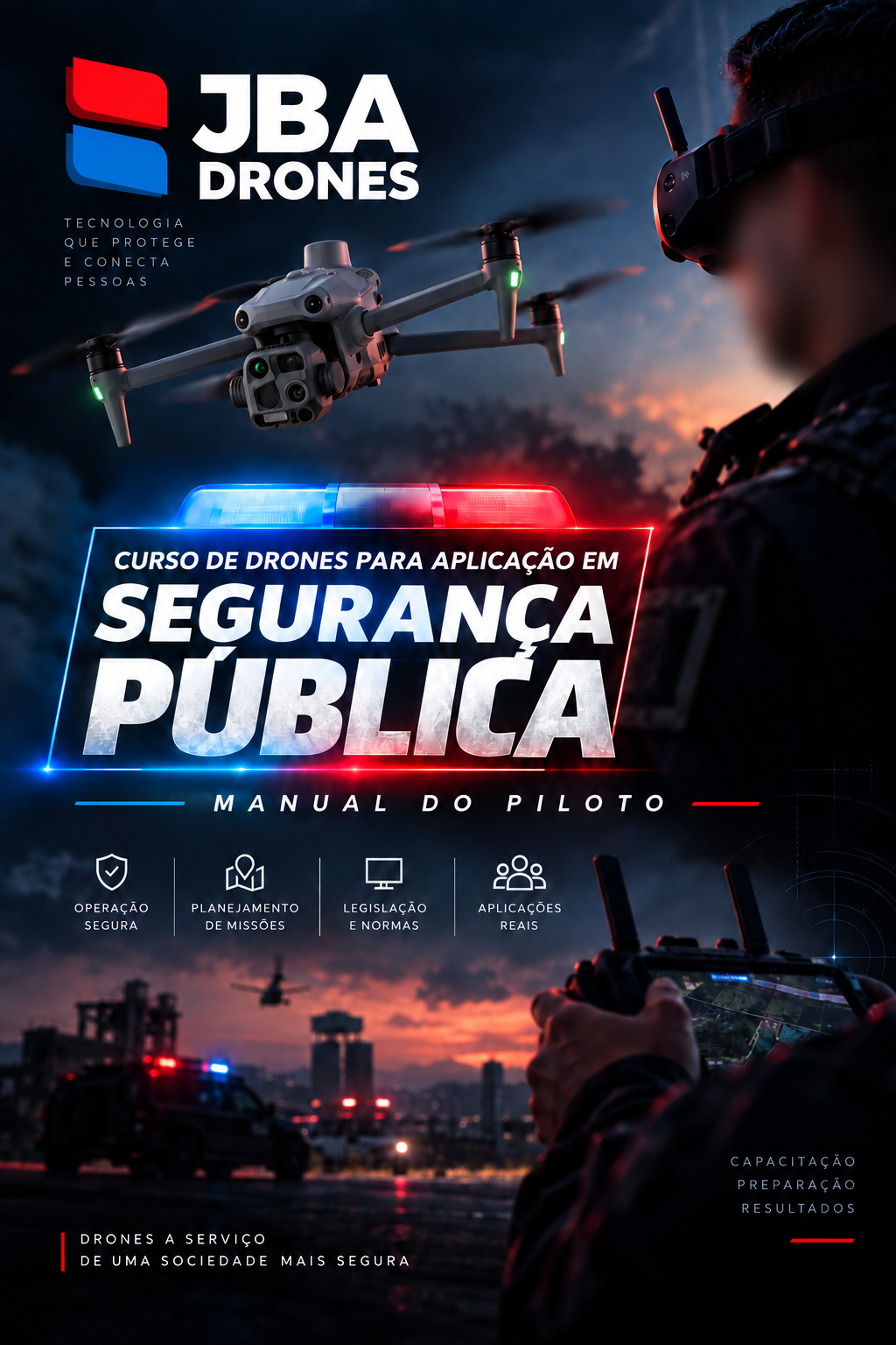Curso de drones para Segurança Pública