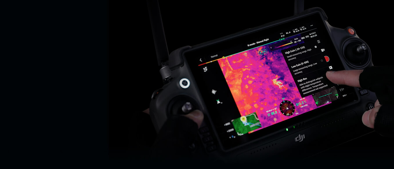 CÂMERA DJI ZENMUSE H30T — detalhes do produto