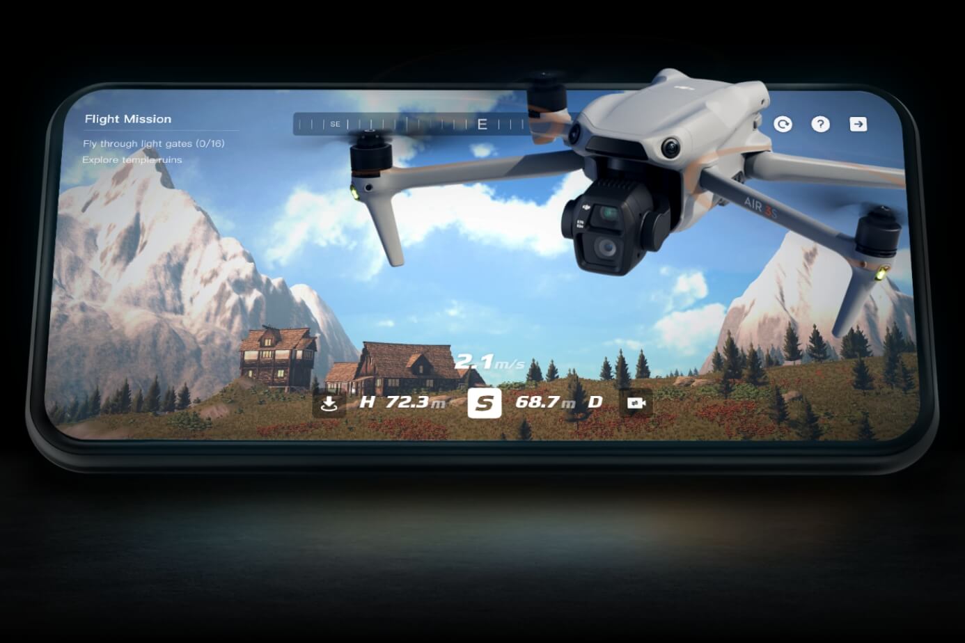 DJI AIR 3S RC 2 – COMBO — detalhes do produto